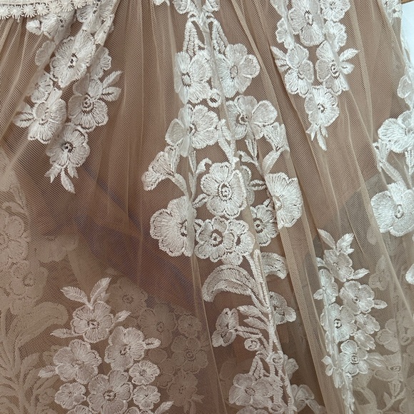 For Love And Lemons Temecula Lace Maxi Dress- Lace Maxi- Boho Wedding Dress - Picture 9 of 15